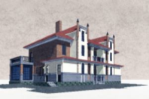 Эскизный проект жилого дома