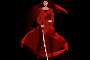 Девушка-самурай