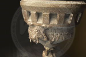 "Кубок" 3D моделирование, подготовка к печати, 3D печать (ПММА)