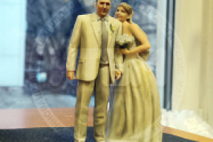 3D моделирование, подготовка к печати, 3D печать (гипсополимер)