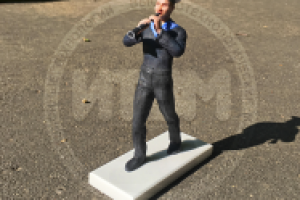 3D моделирование, подготовка к печати, 3D печать (гипсополимер)