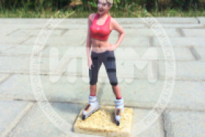 3D моделирование, подготовка к печати, 3D печать (гипсополимер)