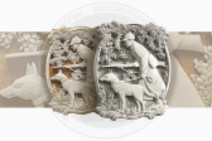 Сканирование барельефа, создание 3D модели под ЧПУ