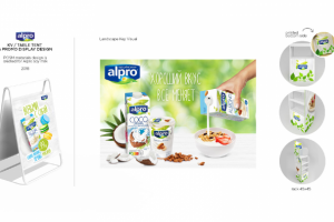 Разработка Key Visual для бренда Alpro