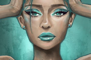 Turquoise Girl