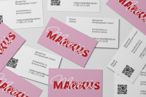 Визитка для декоратора