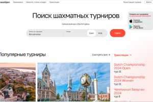 Разработка информационного шахматного портала chessopen