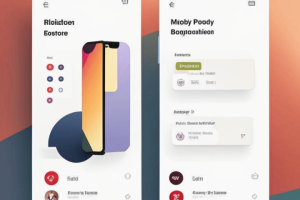 Дизайн мобильного приложения