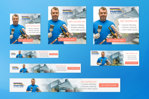 Баннер пак Paint in colour