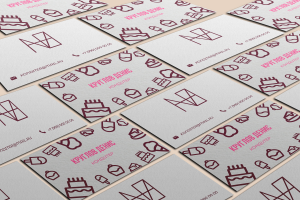 Визитные карточки для кондитерской