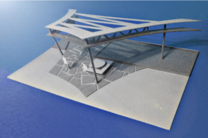 Макет беседки