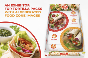 Шоубокс для лавашей и лепёшек