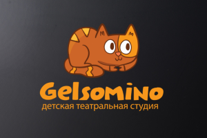 Логотип детской театральной студии.