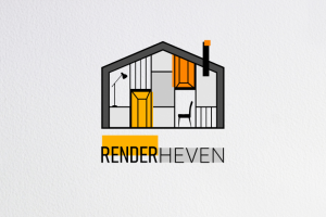 Логотип для рендер студии