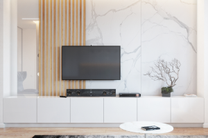 дизайн и визуализация гостиной в современном стиле