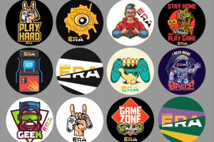 Создание стикеров для компьютерного клуба