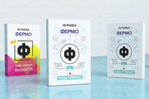 дизайн коробки IQ PUZZLE