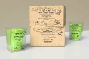 графический дизайн упаковки Pumf