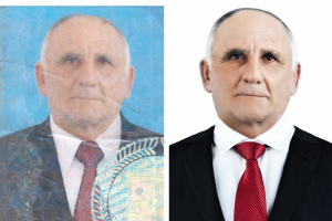 Реставрация фото мужчины для распечатки и памятника