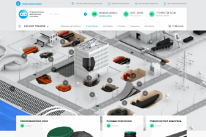 Верстка корпоративного сайта
