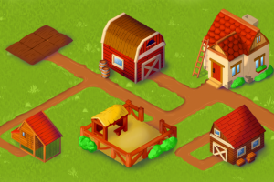 Браузерная игра в стиле "Фермы"