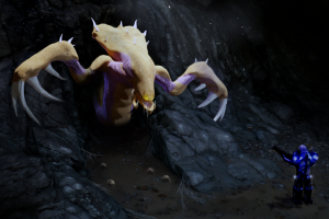 Сцена из игры Starcraft в моей интерпретации