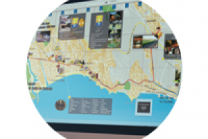 Карта побережья