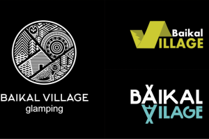 лого для кемпинга Байкал