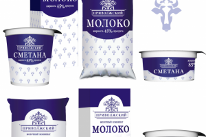 Разработка стиля упоковки молочной продукции