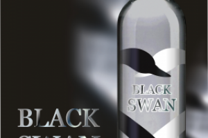 Водка " Черный лебедь"