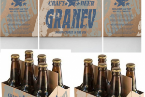 коробка под крафтовое пиво "гранев"