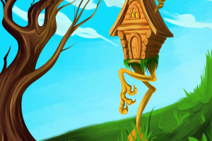 Изба на курьих ножках