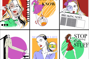 Fashion иллюстрация