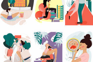 Векторные персонажи