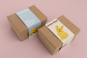 Упаковка домашних лакомств для собак "Hrum Dog"