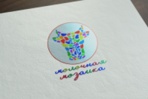 логотип молочная мозаика