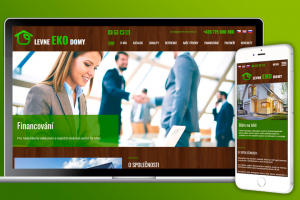 Сайт для компании Levne-ekodomy