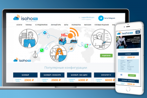 Сайт isoho.pro на Modx Evolution