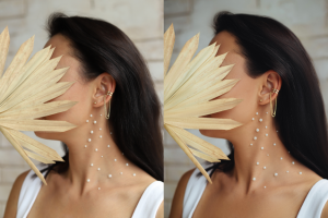 Деликатная ретушь для бренда украшений