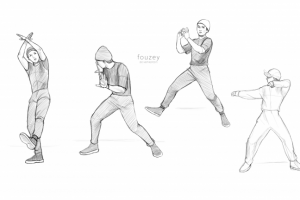 Скетчи в динамике