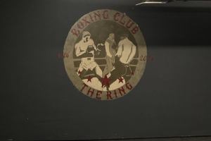 концепт-арт для боксерского клуба Ринг