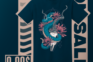 Футболка для показа товара в социальных сетях