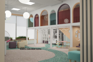 Дизайн-проект детского кафе(г.Королев)