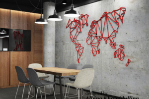 Дизайн-проект офиса 350кв.м.(г.Москва)