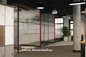 Дизайн-проект офиса 350кв.м.(г.Москва)