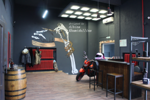 Фото реализации барбершопа HyperBarber(г.Москва)