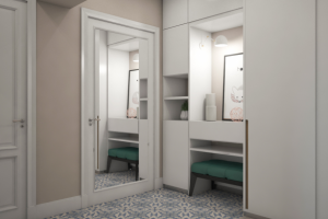 Проект 3-хкомнатной квартиры ЖК Мечта