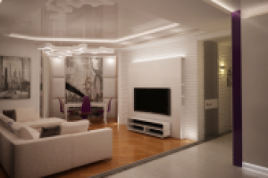 Проект 3-х комнатной квартиры в Москве