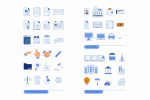 Библиотека минималистичных иконок