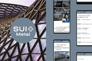 Лендинг для SUI Metal (Швейцария)